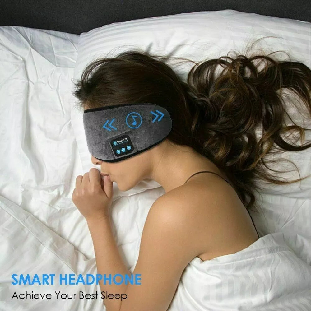 Bluetooth Sleeping Headphones Eye Mask