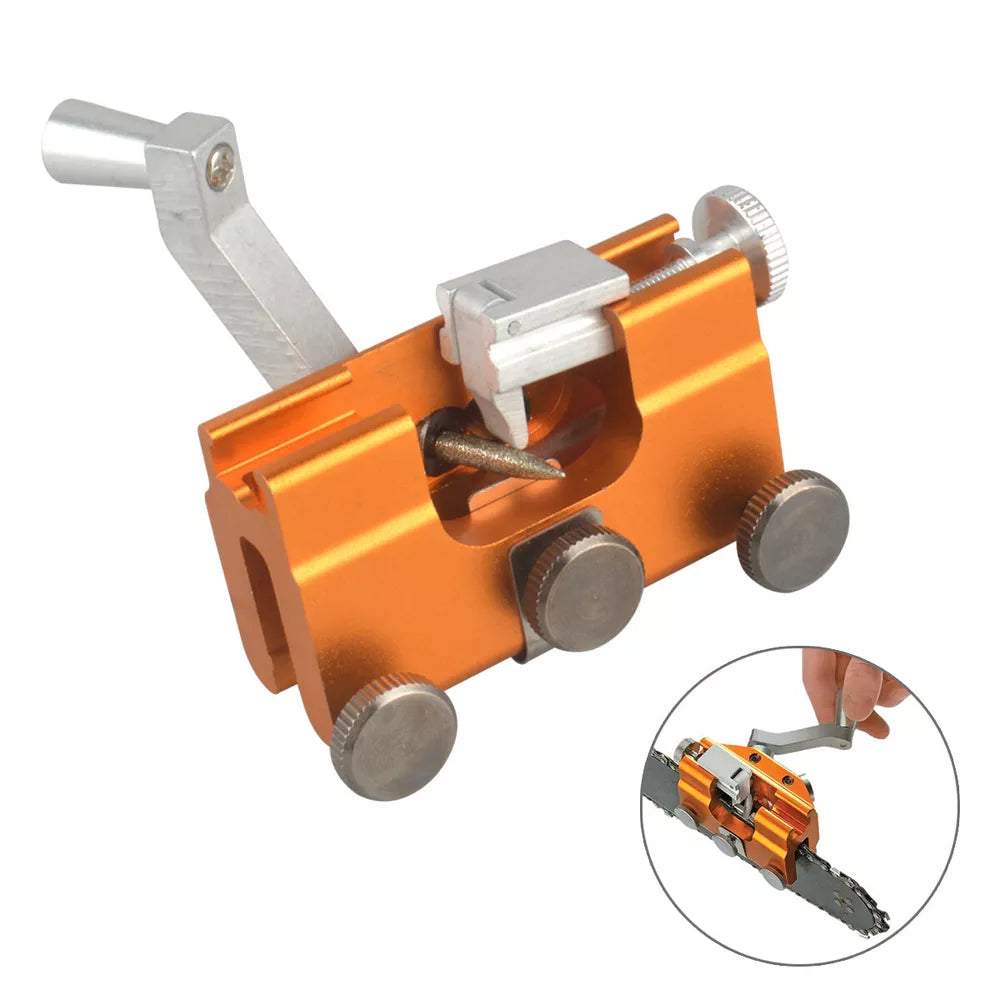Chainsaw Sharpener – Fast 2-Second Precision File for All Chain Types