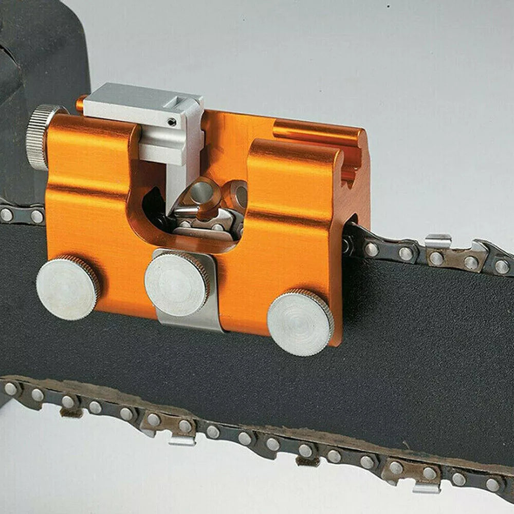 Chainsaw Sharpener – Fast 2-Second Precision File for All Chain Types