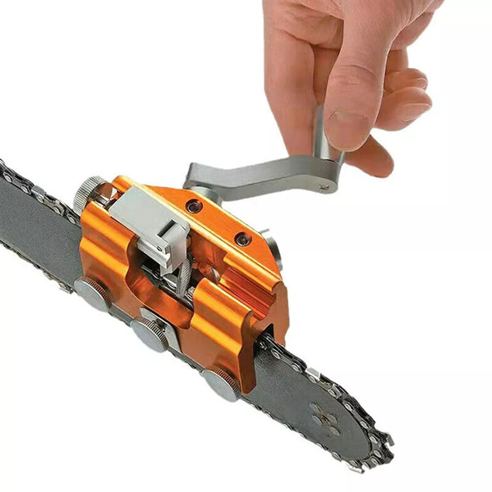 Chainsaw Sharpener – Fast 2-Second Precision File for All Chain Types