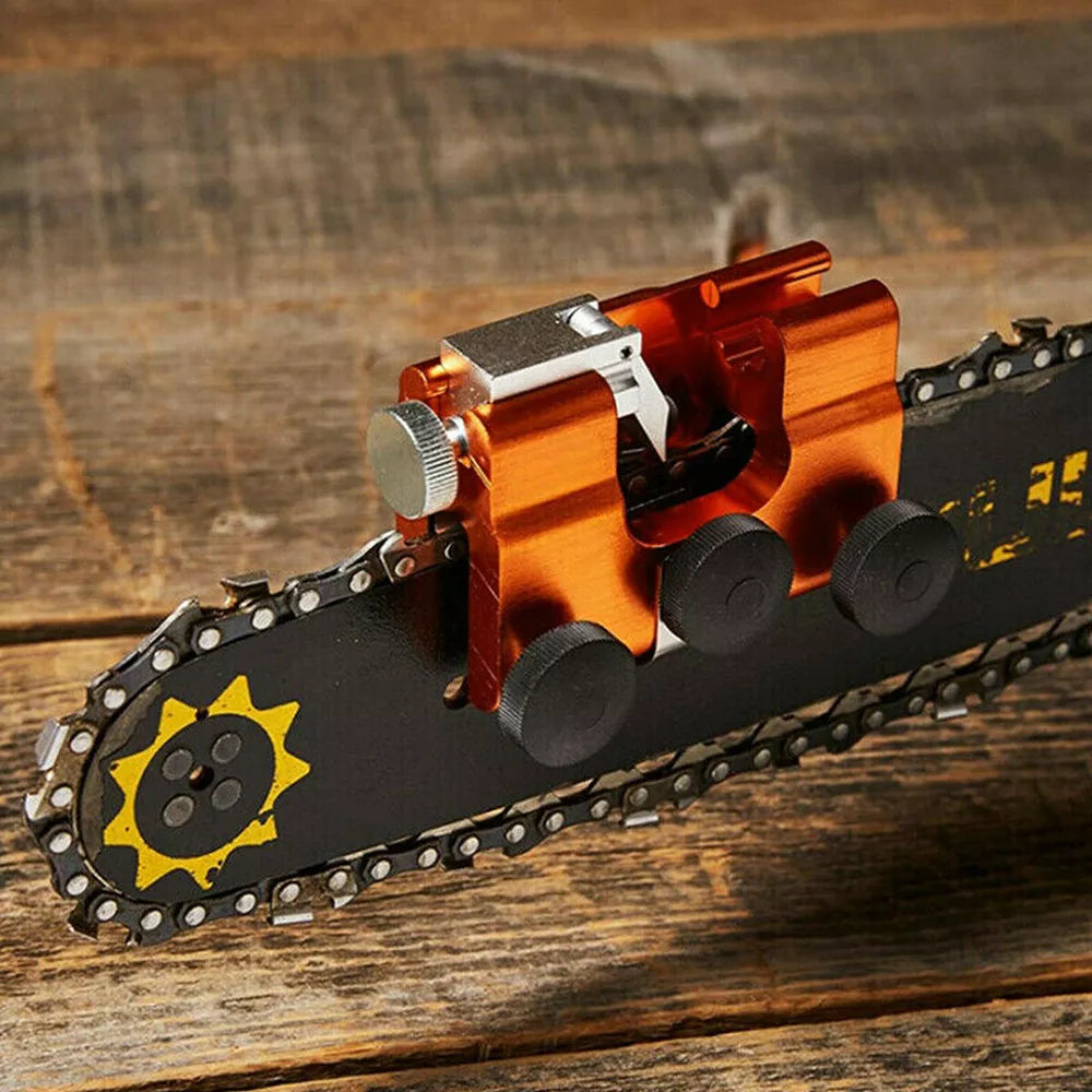 Chainsaw Sharpener – Fast 2-Second Precision File for All Chain Types