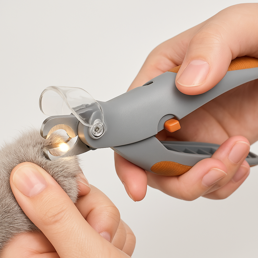 LED Pet Nail Clippers – Safe & Easy Grooming for Cats & Dogs