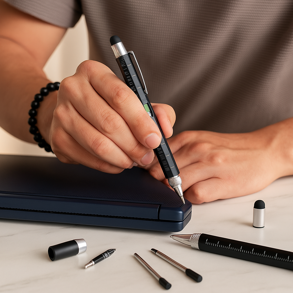 9-in-1 Multifunctional Pen – The Ultimate Everyday Tool