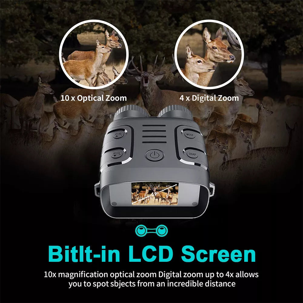 Night Vision Binoculars – 5X Zoom & Infrared Clarity