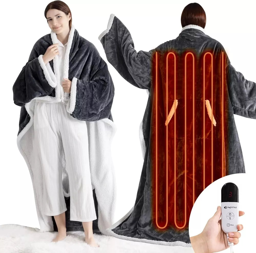 Wearable Heated Blanket