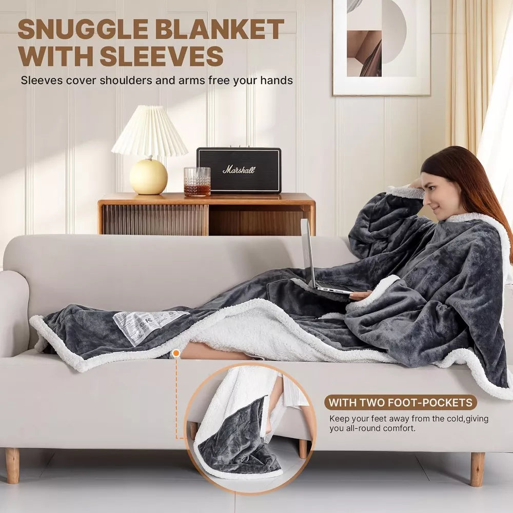 Wearable Heated Blanket