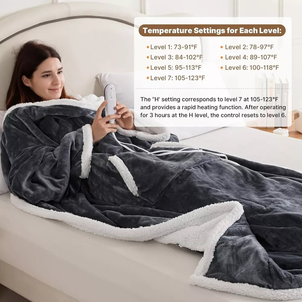 Wearable Heated Blanket