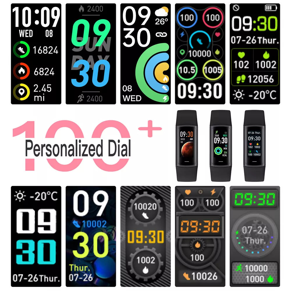 FITAOS P11 ECG Blood Oxygen Monitoring Smart Bracelet