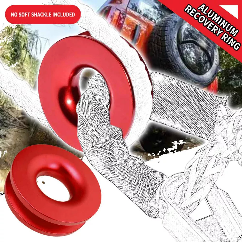Winch Snatch Recovery Ring