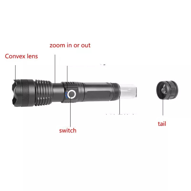 Tactical Flashlight Phantom Pro