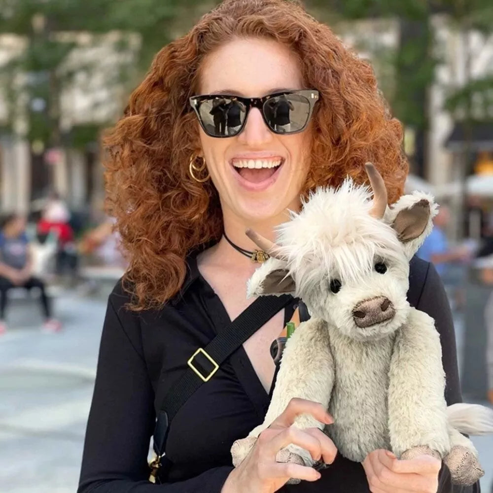 Handmade Highland Cow Plush – Soft & Adorable
