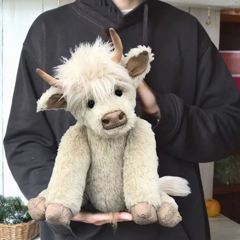 Handmade Highland Cow Plush – Soft & Adorable