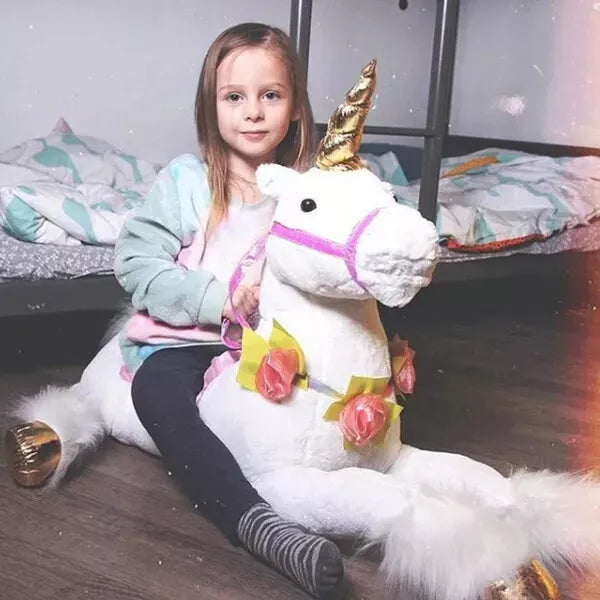 85CM Huge Unicorn Plush Toy