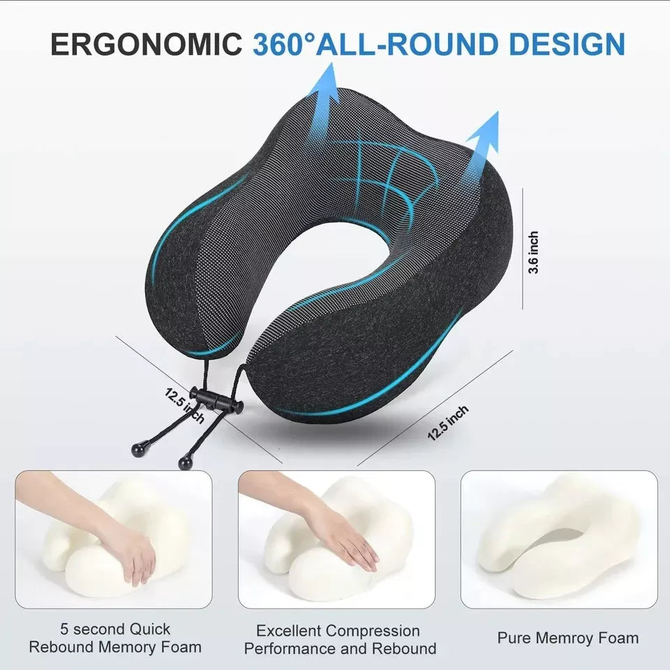 Neck Pillow – Comfortable, Supportive & Perfect for Travel