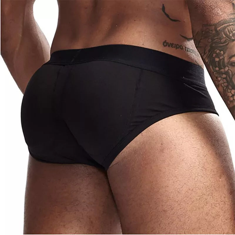 Men's Butt Enhancing Briefs with Natural Looking Pads