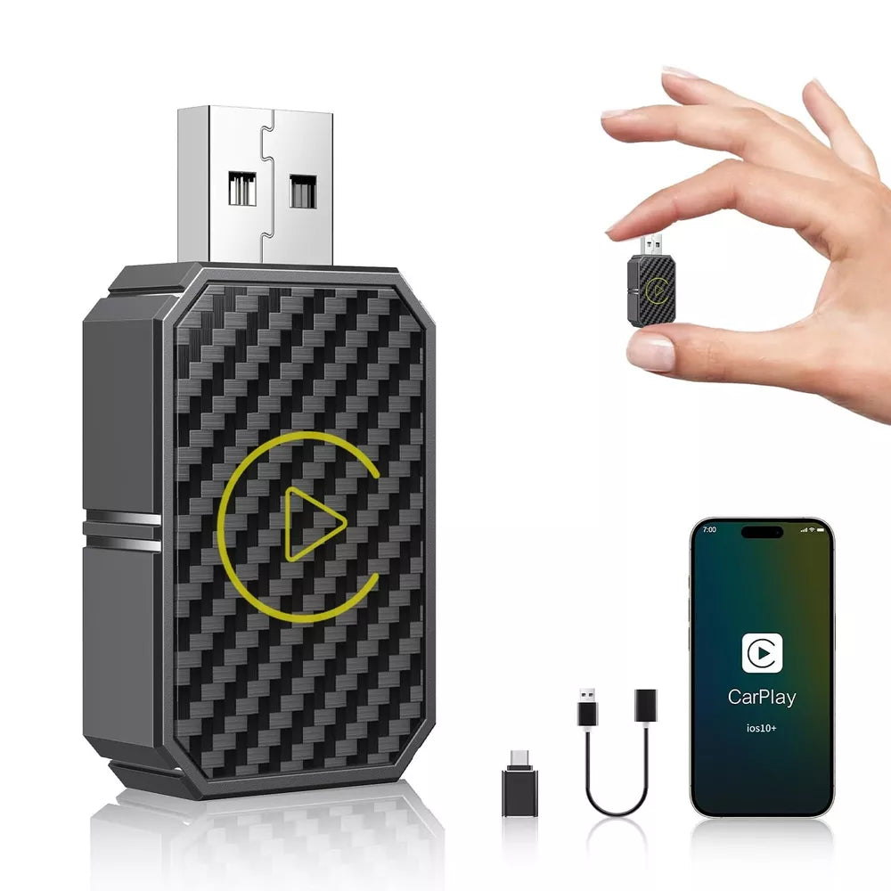CarPlay Wireless Adapter – Wireless CarPlay & Android Auto Converter