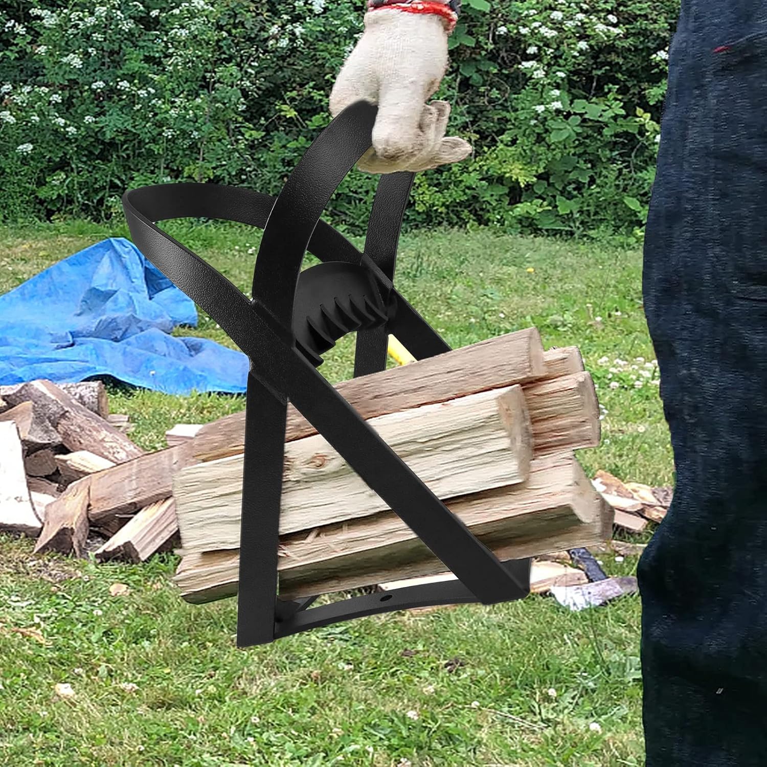 Foldable Log Splitting Tool