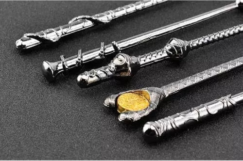 5 Piece Harry Potter Magic Wands Makeup Brush Set