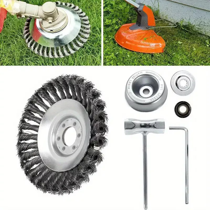 Break-Proof Steel Trimmer Blade – Universal Fit, 6”