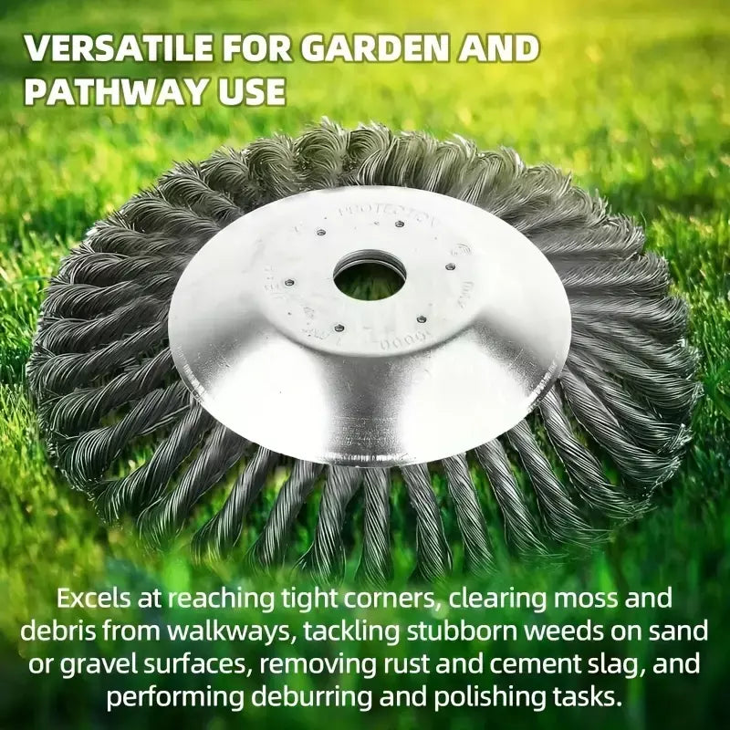 Break-Proof Steel Trimmer Blade – Universal Fit, 6”