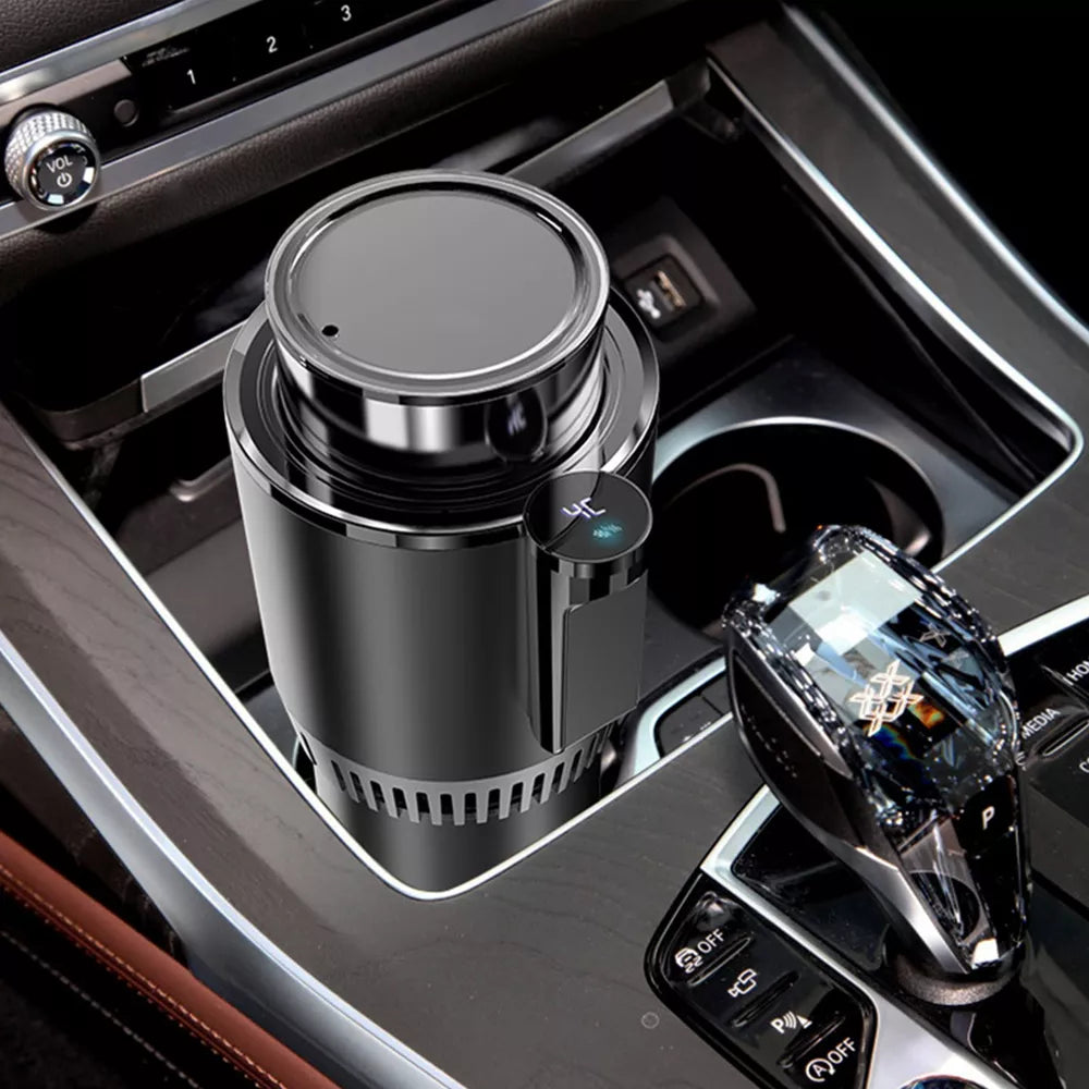 2-in-1 Car Cup Cooler Warmer Smart Car Cup Mug Holder Auto Tumbler Holder