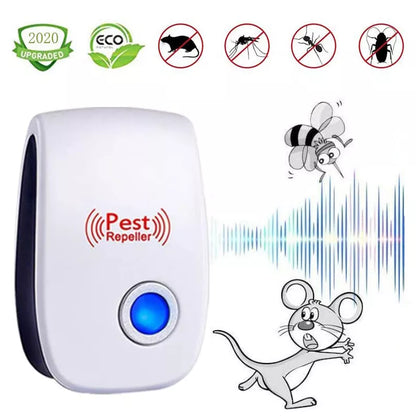 Energy-Efficient Ultrasonic Pest Repeller – Humane & Chemical-Free
