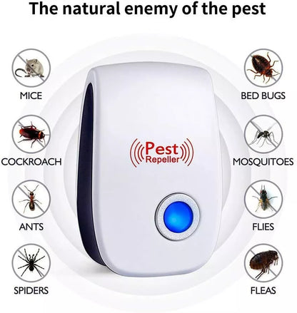 Energy-Efficient Ultrasonic Pest Repeller – Humane & Chemical-Free