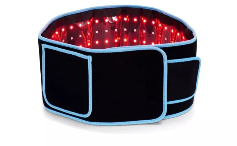 Back belt Red &Infrared LED Light Therapy Belt 850nm 660nm Back Pain Relief Wrap Burn Fat Wrap Slimming Machine Waist Heat Pad Full