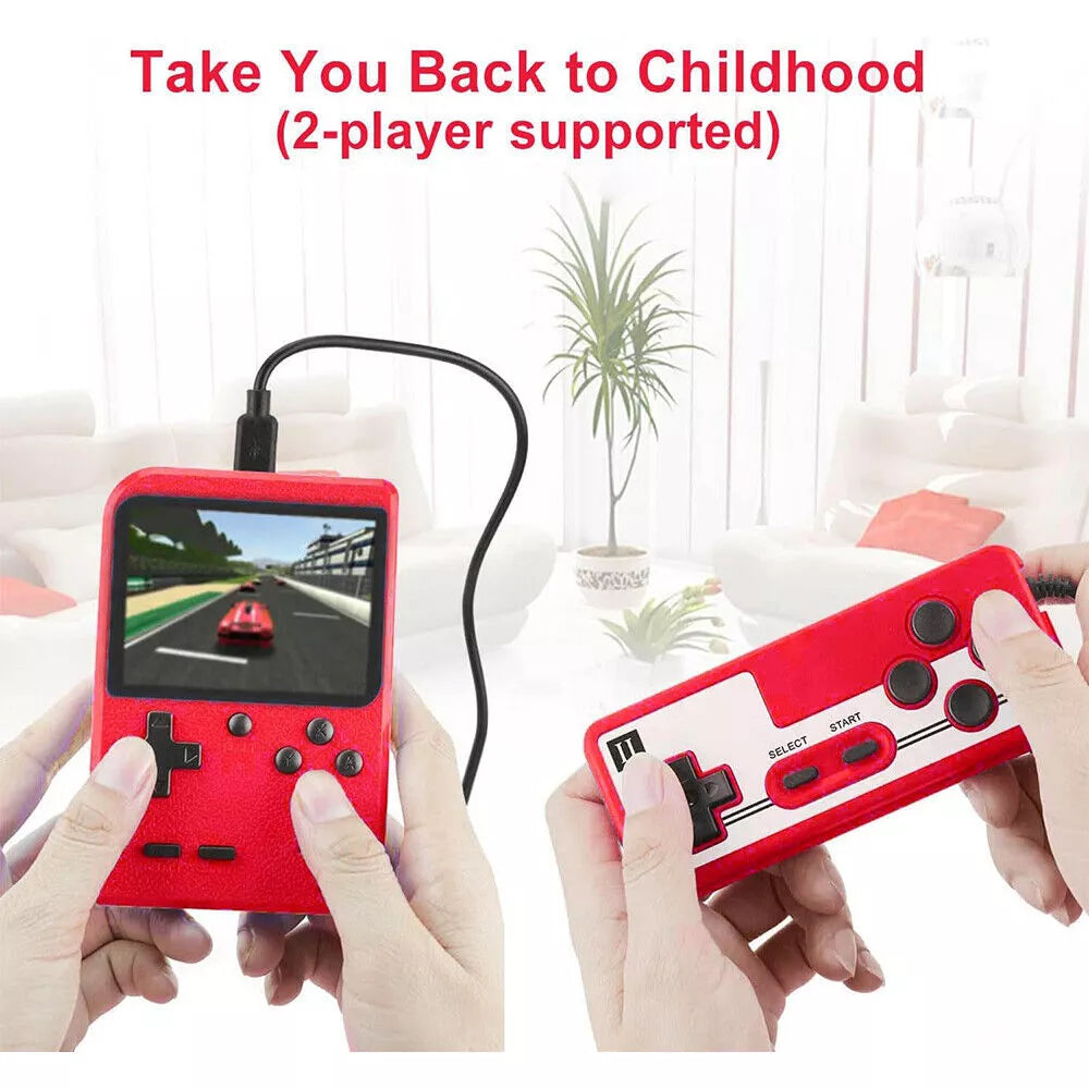 Mini Retro Gaming Console – 400 Built-in Classic Games