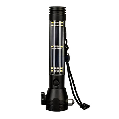Roadside HERO ™ 9-IN-1 Multi-Function Flashlight / Survival Tool / Power Bank / Solar & USB