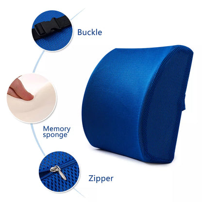 Back Cushion for Chair with Strap