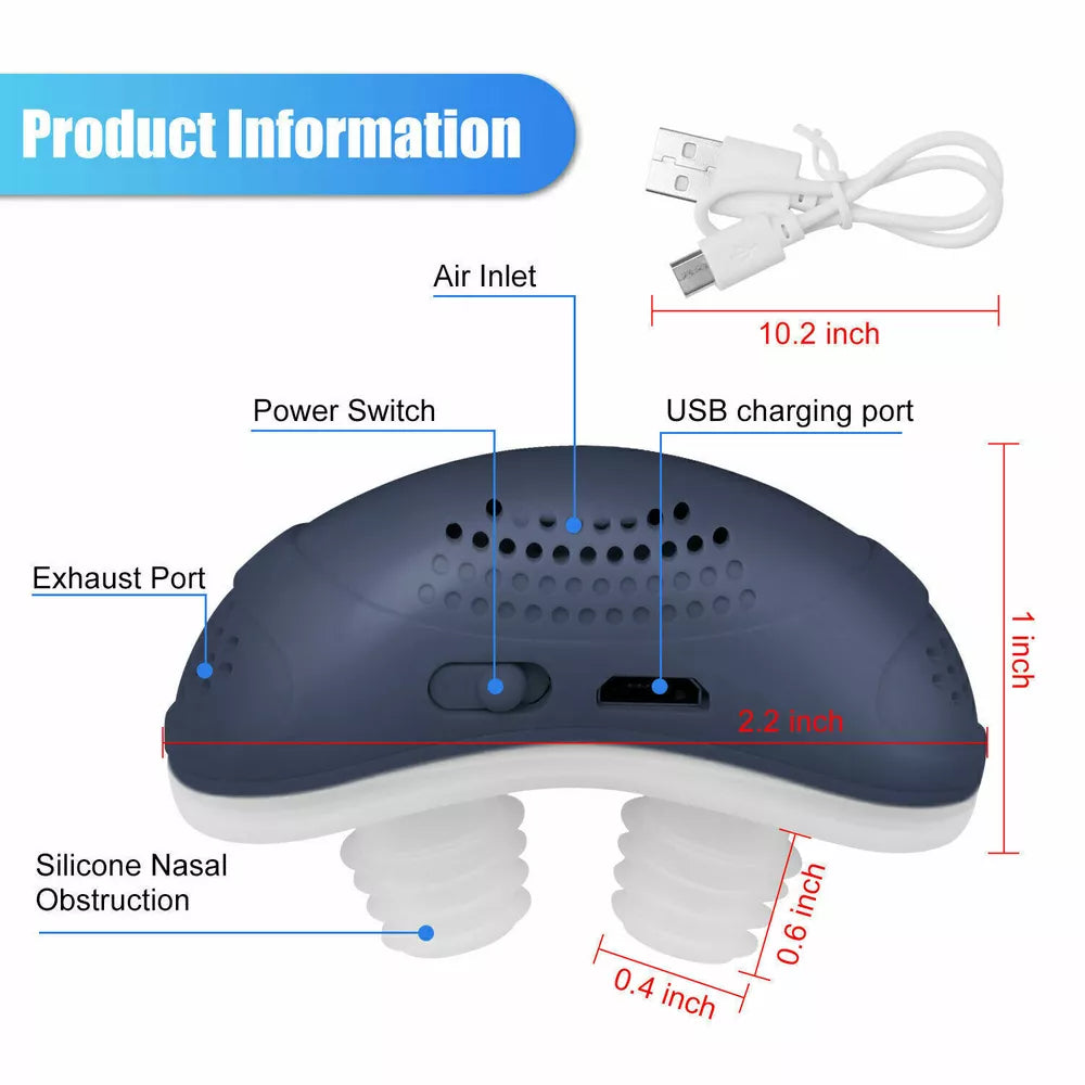 Anti-Snoring Device – USB Rechargeable & Comfortable Fit