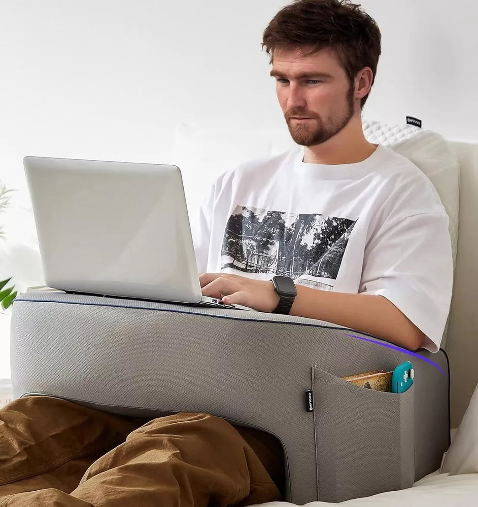 Reading Lap Pillow Laptop Desk for Bed