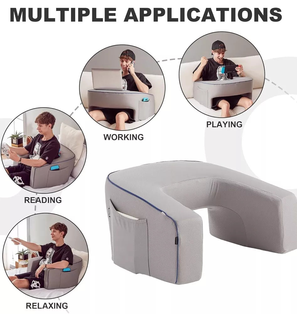 Reading Lap Pillow Laptop Desk for Bed