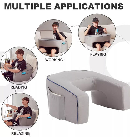 Reading Lap Pillow Laptop Desk for Bed