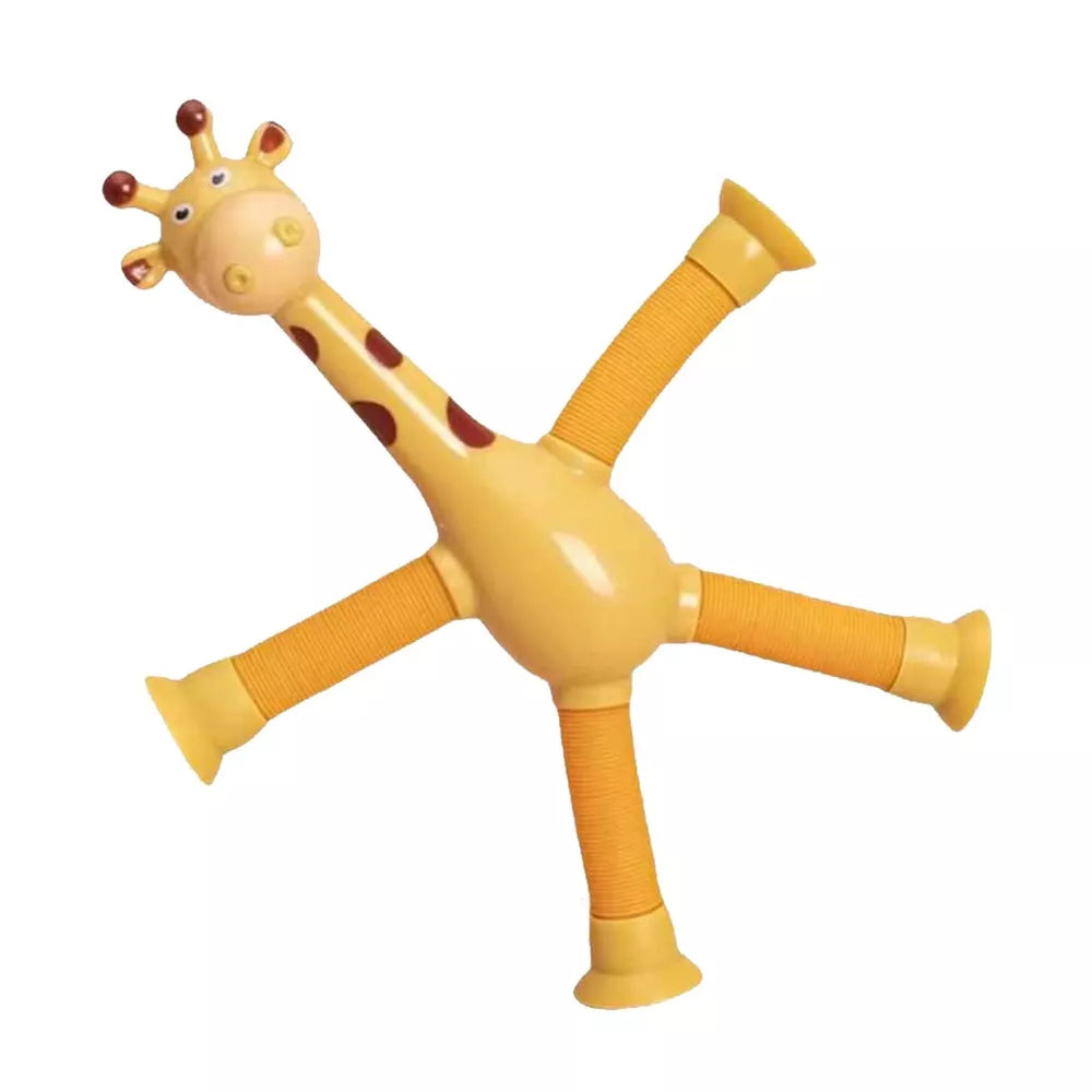 Telescopic Suction Cup Giraffe Toy