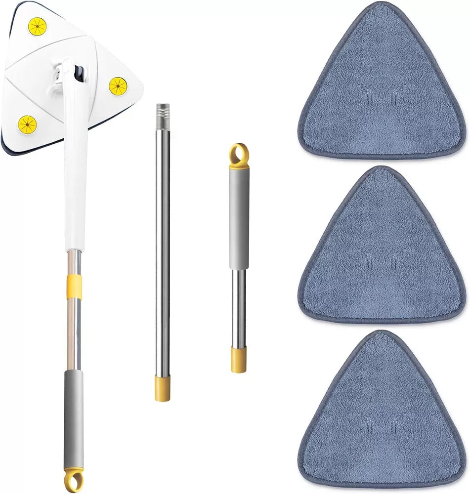 360° Rotatable Adjustable Triangle Cleaning Mop Cleaner