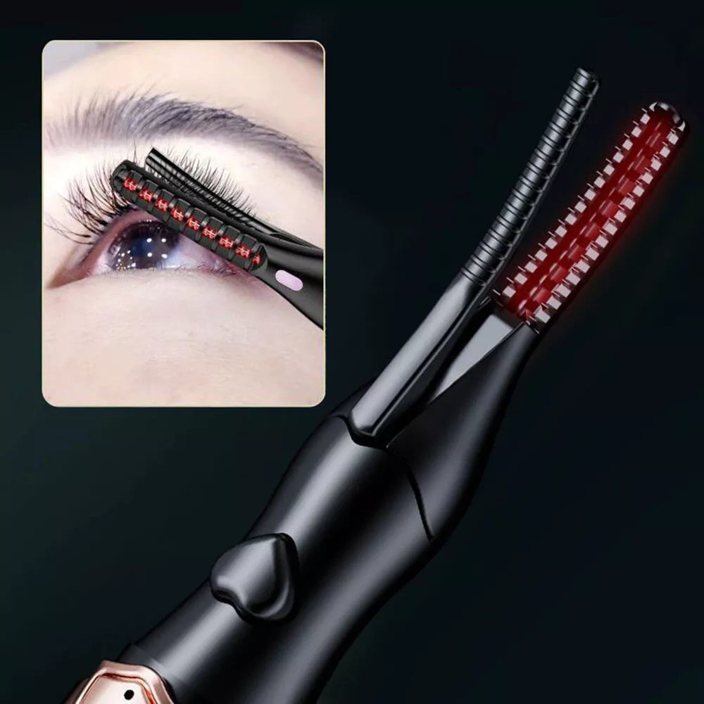 Compact Heated Beauty Eyelash Curler