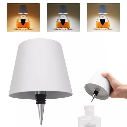 Rechargeable Wine Bottle Table Lamp Head