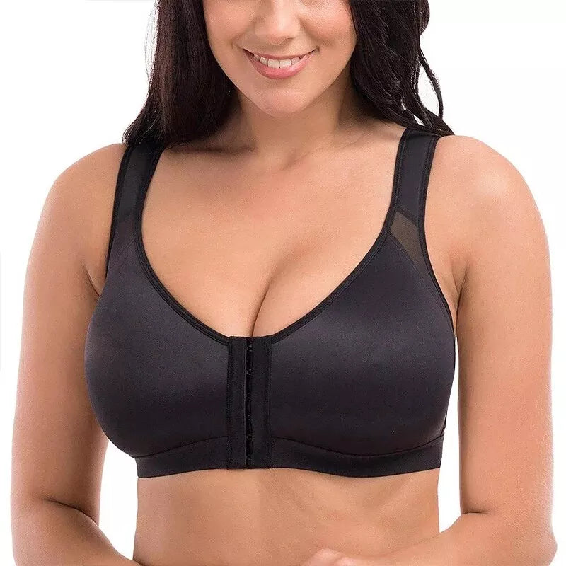Post Surgery Recovery Bra with Posture Support - Front Closure