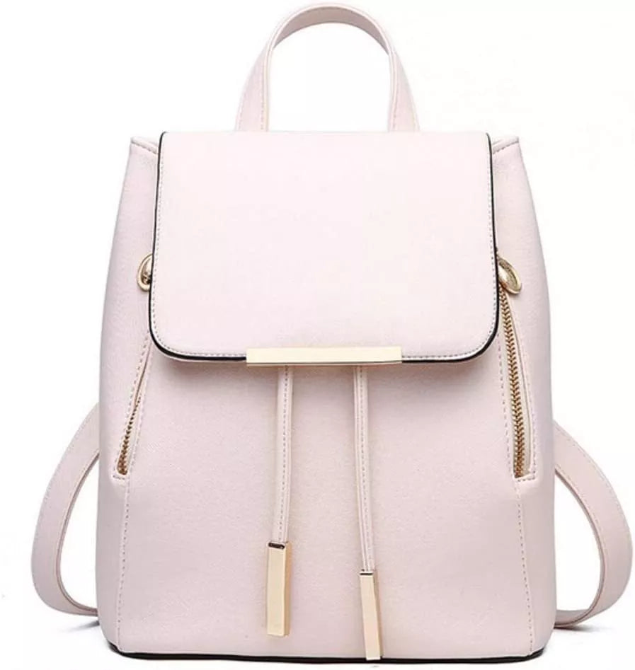 Backpack Purse Leather Shoulder Bag Ladies Travel Bag
