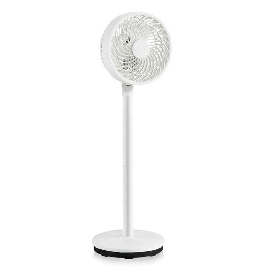 9 Inch Portable Oscillating Pedestal Floor Fan with Adjustable Heights and Speeds - Gallery View 1 of 13