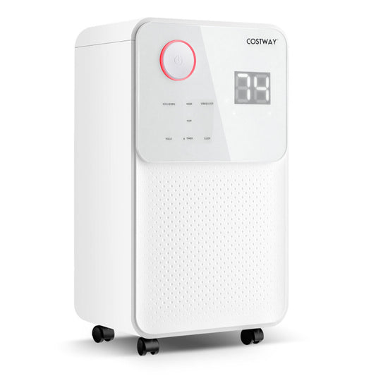 32 Pints 2000 Sq. Ft Dehumidifier for Home and Basements with 3-Color Digital Display - Gallery View 1 of 10