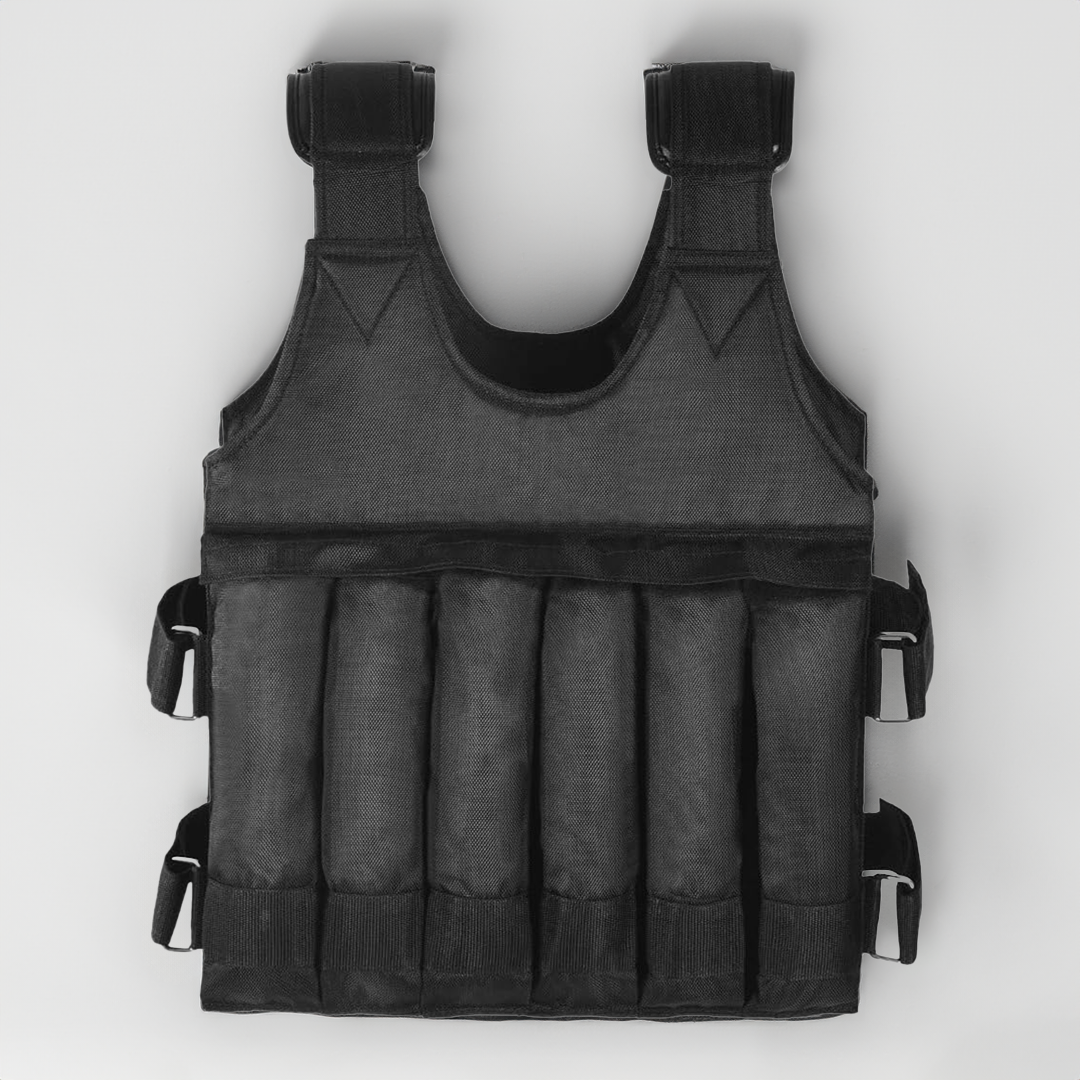 110 lb Adjustable Weighted Vest – Heavy Duty Fitness Training Gear for Strength & Endurance