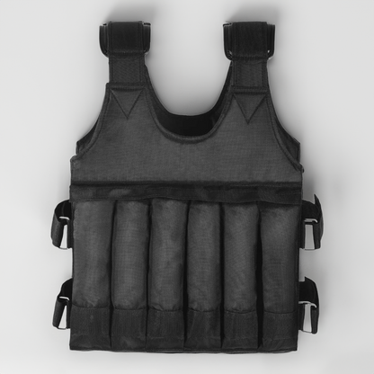 110 lb Adjustable Weighted Vest – Heavy Duty Fitness Training Gear for Strength & Endurance