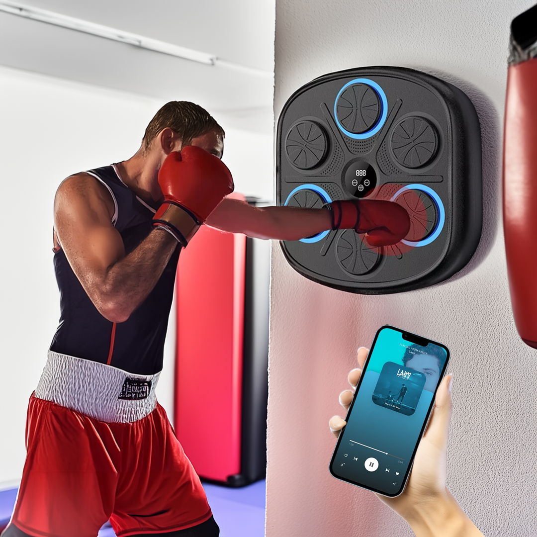 Premium Music Boxing Machine with Free Gloves