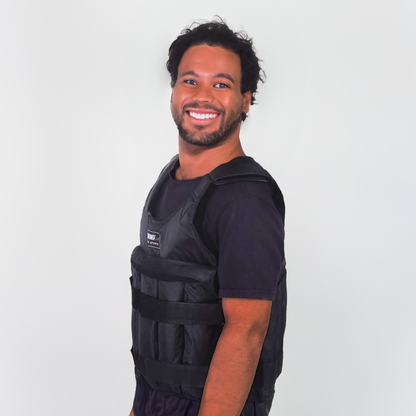 110 lb Adjustable Weighted Vest – Heavy Duty Fitness Training Gear for Strength & Endurance