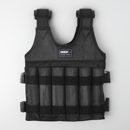 110 lb Adjustable Weighted Vest – Heavy Duty Fitness Training Gear for Strength & Endurance