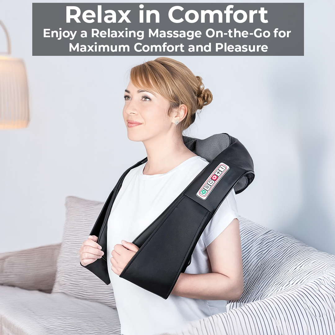 Ultimate Shiatsu Massager for Neck, Back & Shoulder Relief