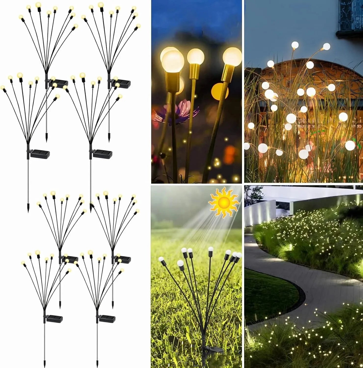 Solar Firefly Lights